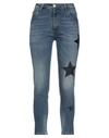 REVISE REVISE WOMAN DENIM PANTS BLUE SIZE 27 COTTON, ELASTANE,42840975HV 3