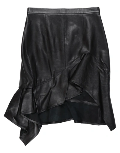 Alexander Wang Midi Skirts In Black