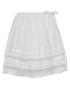 Ermanno Scervino Midi Skirts In White