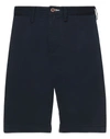 Gant Man Shorts & Bermuda Shorts Midnight Blue Size 31 Cotton, Elastane