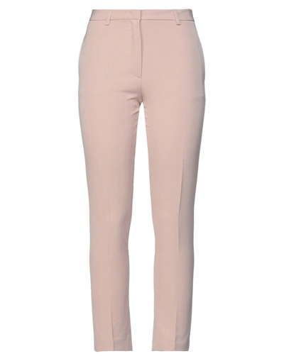 Merci .., Woman Pants Blush Size 4 Polyester, Elastane In Pink