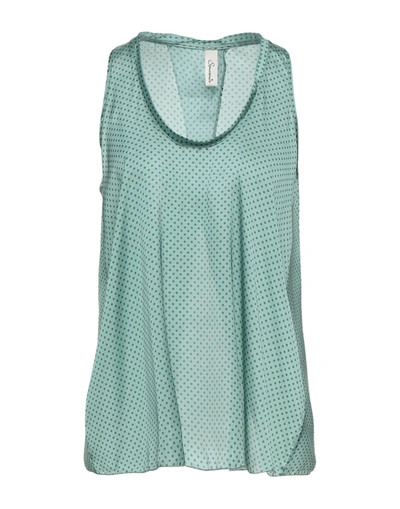 Souvenir Tops In Sage Green