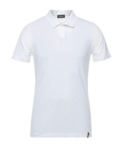 Drumohr Polo Shirts In White