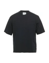 Acne Studios Eagan High-neck Cotton T-shirt In Black