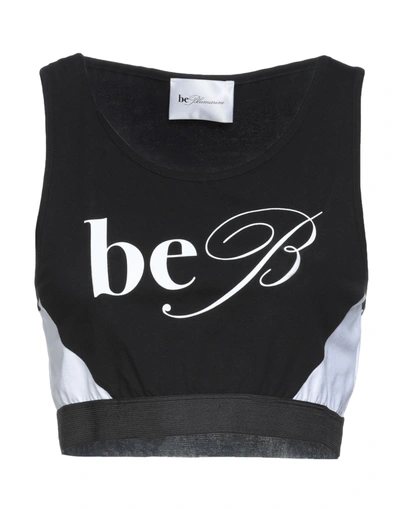 Be Blumarine Tops In Black