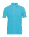 Ballantyne Polo Shirts In Azure
