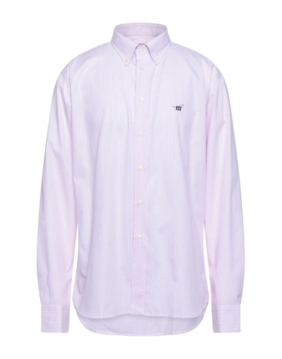 Henry Cotton's Shirts In Pink