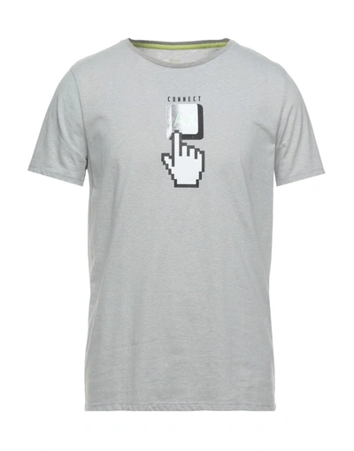 Armani Exchange T-shirts In Light Grey