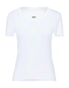 Mm6 Maison Margiela T-shirts In White