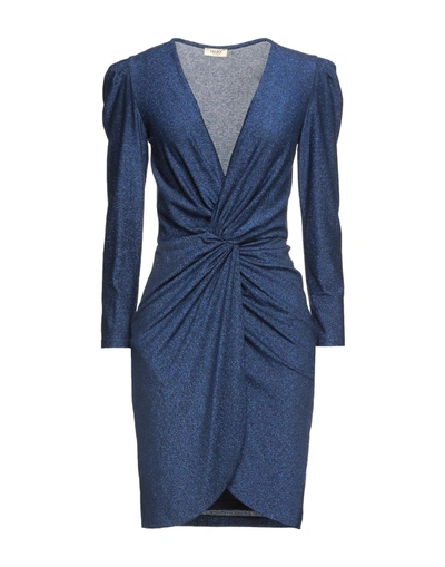 Liu •jo Short Dresses In Blue
