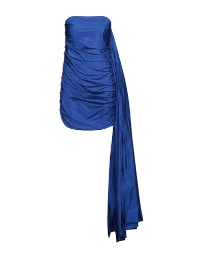 Nenette Short Dresses In Blue