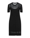 Cristina Gavioli Short Dresses In Black