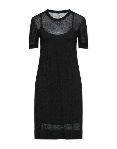 Cristina Gavioli Short Dresses In Black