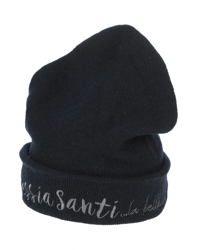 Alessia Santi Hats In Dark Blue