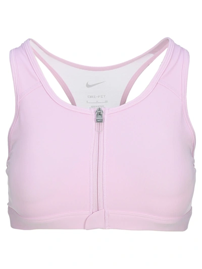 Nike Fa Padded Zip-front Sports Bra