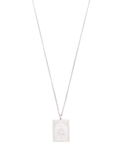 Tom Wood The Tarot Lovers Sterling Silver Pendant Necklace