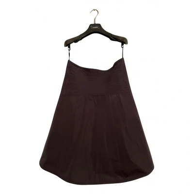 Pre-owned Jil Sander Maxi Skirt In Anthracite