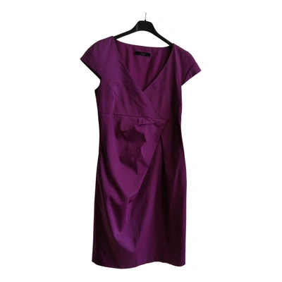 Pre-owned Max Mara Mid-length Dress In Purple
