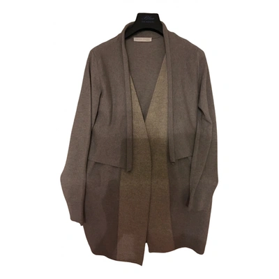 Pre-owned Fabiana Filippi Wool Jacket In Grey