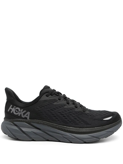 Hoka Clifton Sneakers In Black