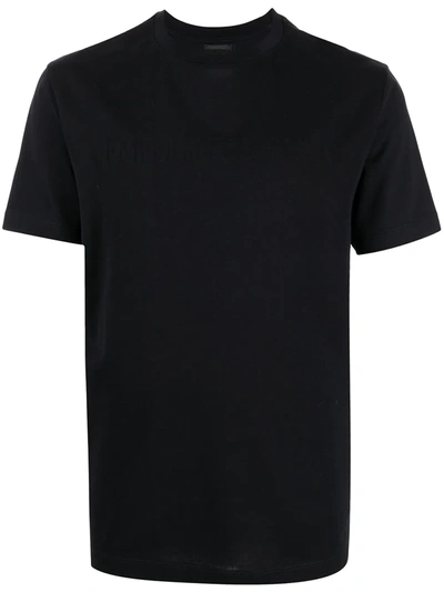 Emporio Armani Basic T-shirt In Black