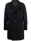 REVERES 1949 DOUBLE-BREASTED BELTED WOOL COAT