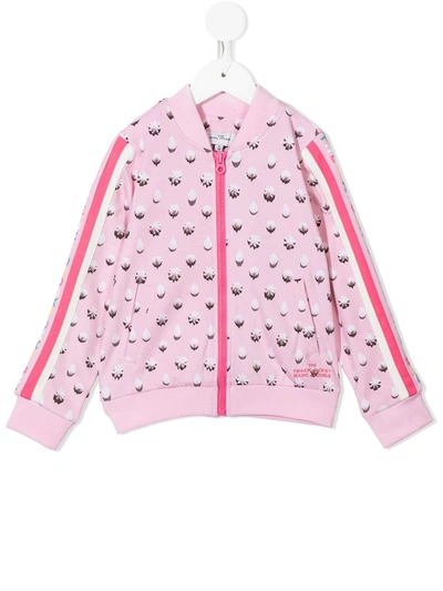 The Marc Jacobs Kids' Icing Bomber Jacket (4-14 Years) In Pink