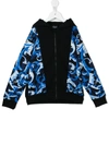 VERSACE BAROQUE-PRINT HOODIE