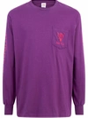 Supreme X South2 West8 Long-sleeve T-shirt In Purple