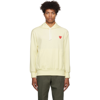 COMME DES GARÇONS PLAY HEART PATCH HOODIE
