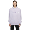 Givenchy Raised Logo Barbed Wire Graphic Hoodie In 540-lilac