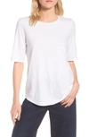 Eileen Fisher Crewneck Tee In White