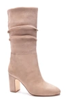 Chinese Laundry Kailey Boot In Taupe Faux Leather
