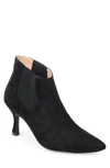 Journee Collection Elitta Vegan Leather Chelsea Bootie In Black