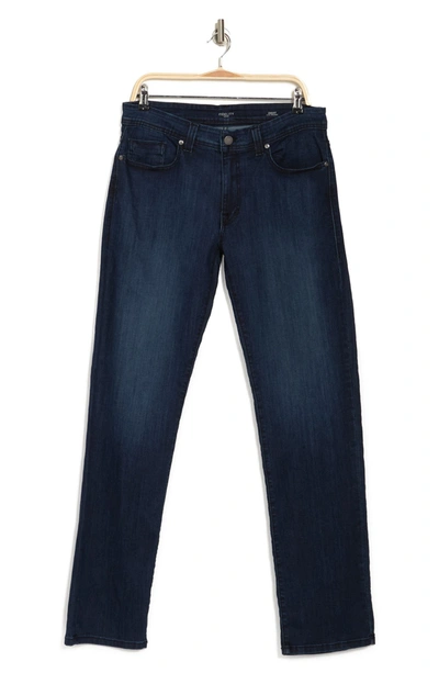 Fidelity Jimmy Slim Straight Leg Jeans In Archer Blue