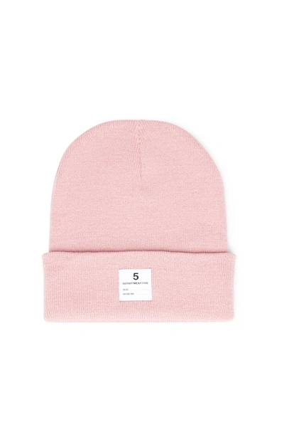 Department 5 Prym Logo Patch Beanie In Peonia