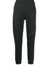 Sunspel Elasticated-waist Trousers In 绿色