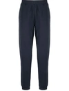 Sunspel Elasticated-waist Trousers In 蓝色
