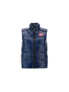 Canada Goose Cypress Packable 750-fill-power Down Vest In Blue