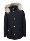 Woolrich Men's  Blue Other Materials Outerwear Jacket