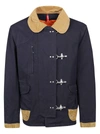FAY FAY MEN'S BLUE OTHER MATERIALS OUTERWEAR JACKET,NAM1243273LRNKU807 S