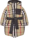 BURBERRY BURBERRY KIDS REVERSIBLE CHECKED PUFFER JACKET