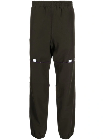 Jacquemus Shell Tapered Trousers In Green