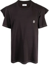 Ambush Panel-detail T-shirt In Brown