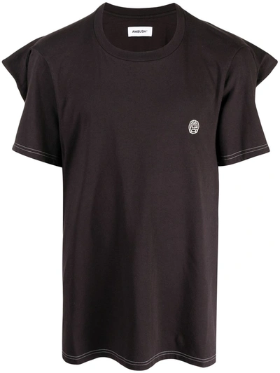 Ambush Panel-detail T-shirt In Black