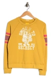 Mother 'the Square' Destroyed Graphic Pullover Sweatshirt In Sworn To Secrecy