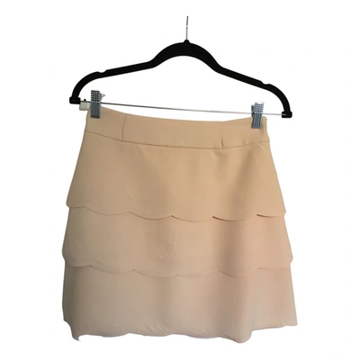 Pre-owned Elisabetta Franchi Mid-length Skirt In Pink