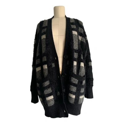 Pre-owned Equipment Cardigan In Black