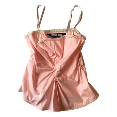 Pre-owned Jacquemus Camisole In Pink