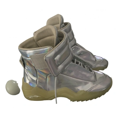 Pre-owned Maison Margiela Trainers In Silver